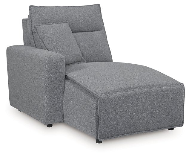 ModMax II Reclining Sectional with Chaise and Audio Console - Golden Home Furniture 