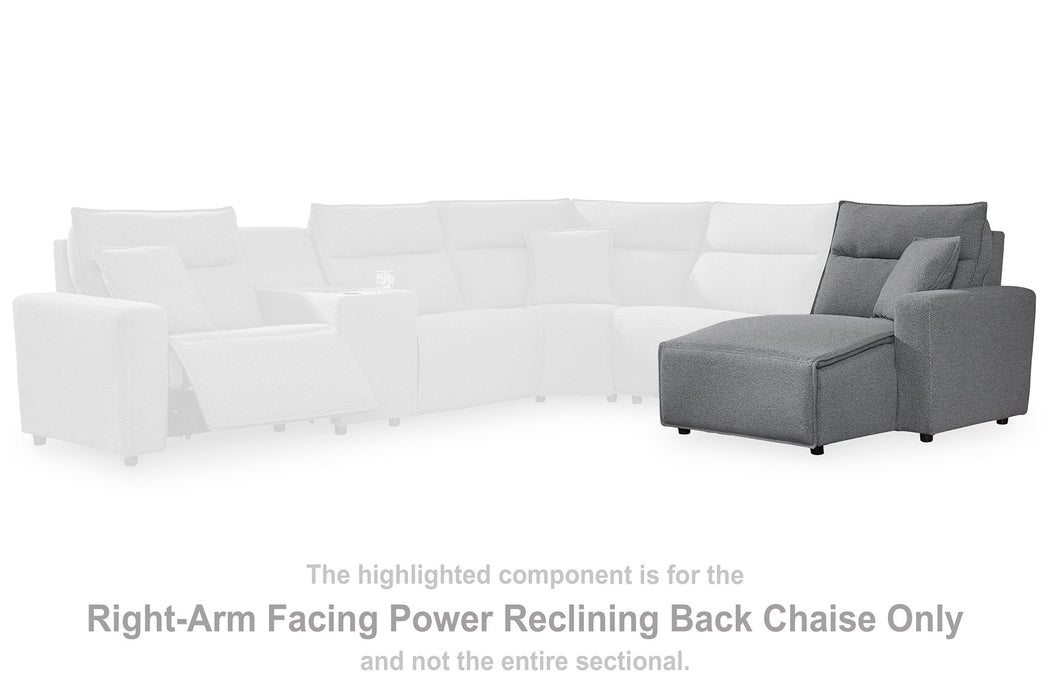 Modmax Power Reclining Sectional with Chaise - Golden Home Furniture (Columbus, OH) - Multi Location