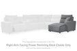 Modmax Power Reclining Sectional with Chaise - Golden Home Furniture (Columbus, OH) - Multi Location
