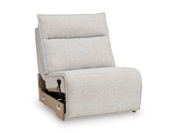 Modmax II Power Reclining Sectional with Audio Consoles - Golden Home Furniture 