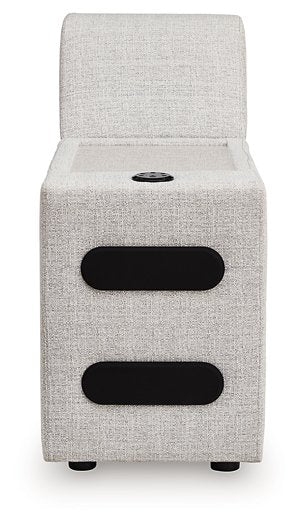 Modmax II Power Reclining Sectional with Audio Consoles - Golden Home Furniture 