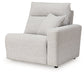 Modmax II Power Reclining Sectional with Audio Consoles - Golden Home Furniture 