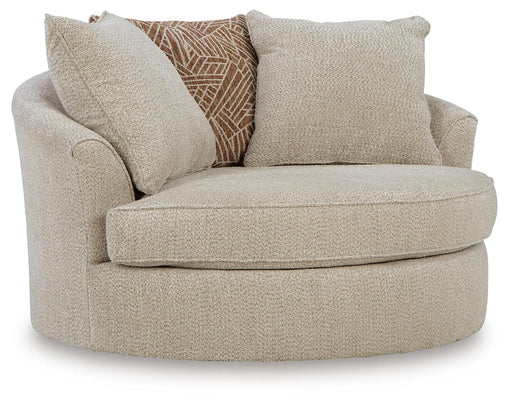 Steelwater Retreat Oversized Swivel Accent Chair - Golden Home Furniture 