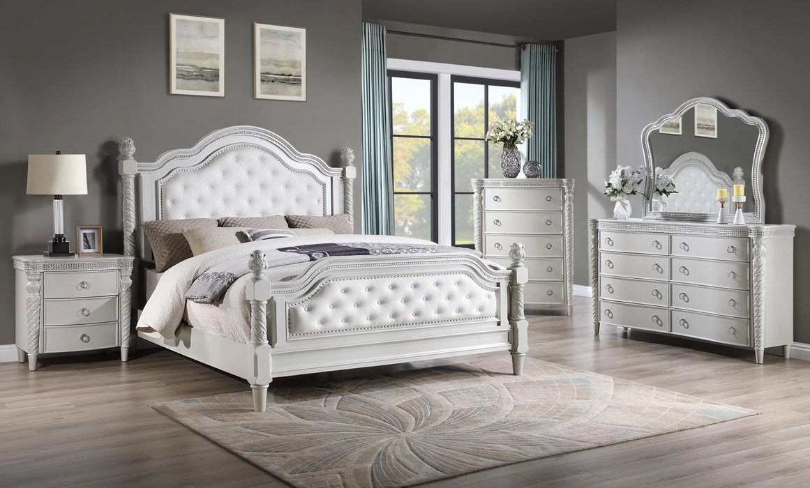 Silver Night Stand
