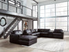Modmax II Sectional with Chaise and Storage Consoles - Golden Home Furniture 