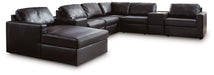 Modmax II Sectional with Chaise and Storage Consoles - Golden Home Furniture 