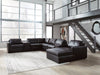 Modmax II Sectional with Chaise and Audio Consoles - Golden Home Furniture 