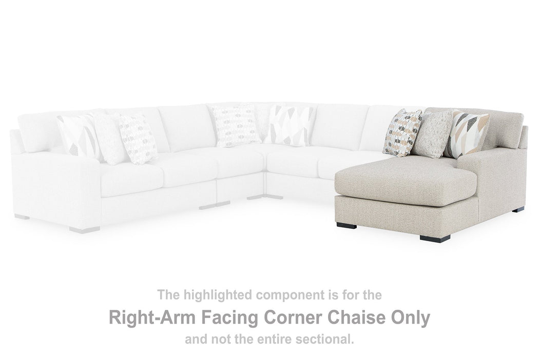 Laurelgrove Sectional with Chaise - Golden Home Furniture 