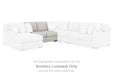 Laurelgrove Sectional with Chaise - Golden Home Furniture 