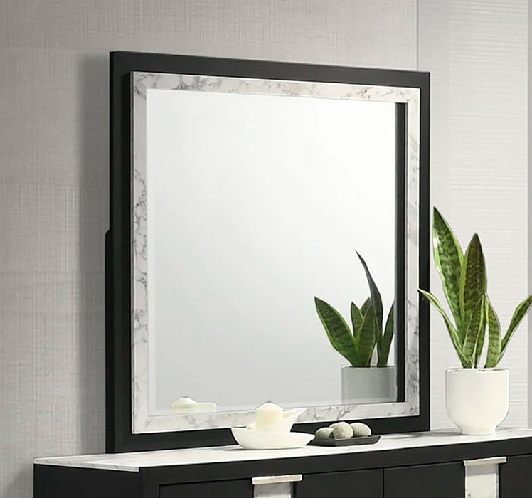 Crown Mark Furniture Rangley Dresser Mirror in Black - Golden Home Furniture (Columbus, OH) - Multi Location