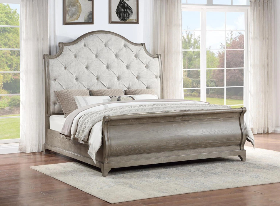 B022 Gray Bed