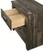 Crown Mark Furniture Carter 2 Drawer Nightstand in Brown - Golden Home Furniture (Columbus, OH) - Multi Location