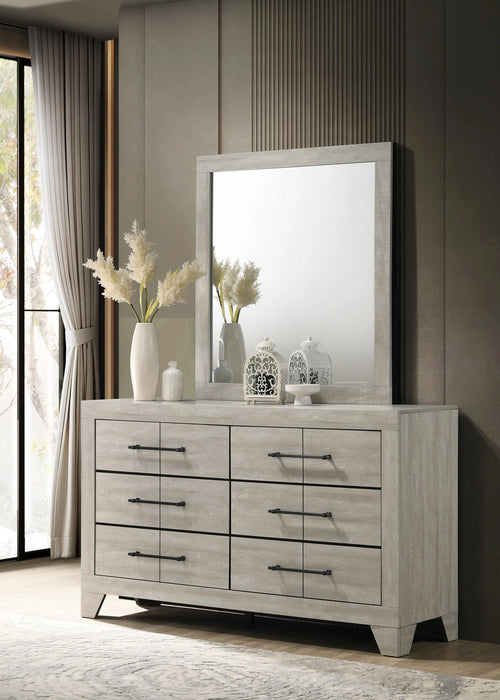 Queen Bed Frame - Dresser - Mirror - Chest - Nightstand