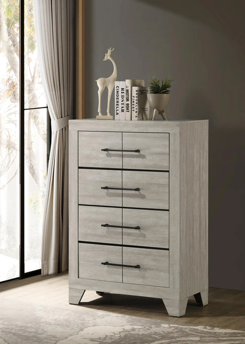Dusty Gray Oak Chest
