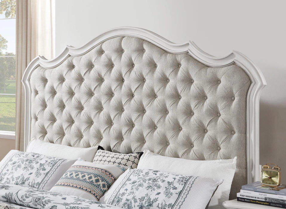 Antique White Queen Bed