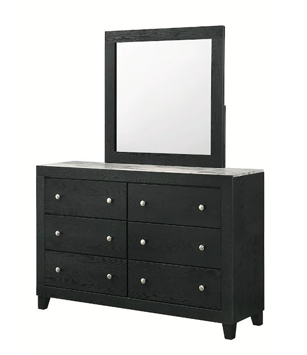Crown Mark Furniture Cadence Dresser Mirror in Black - Golden Home Furniture (Columbus, OH) - Multi Location