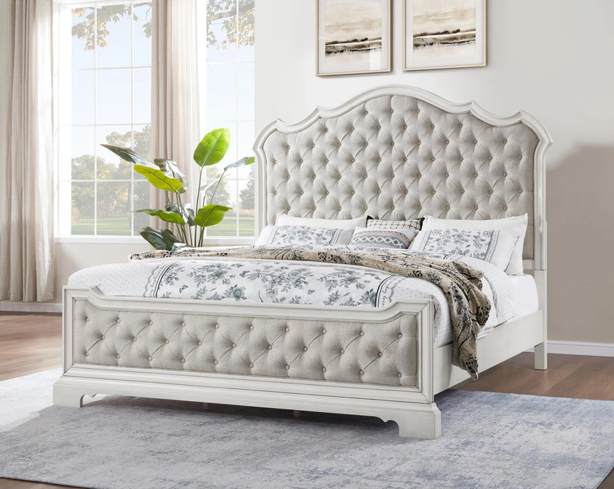 Antique White Mirror