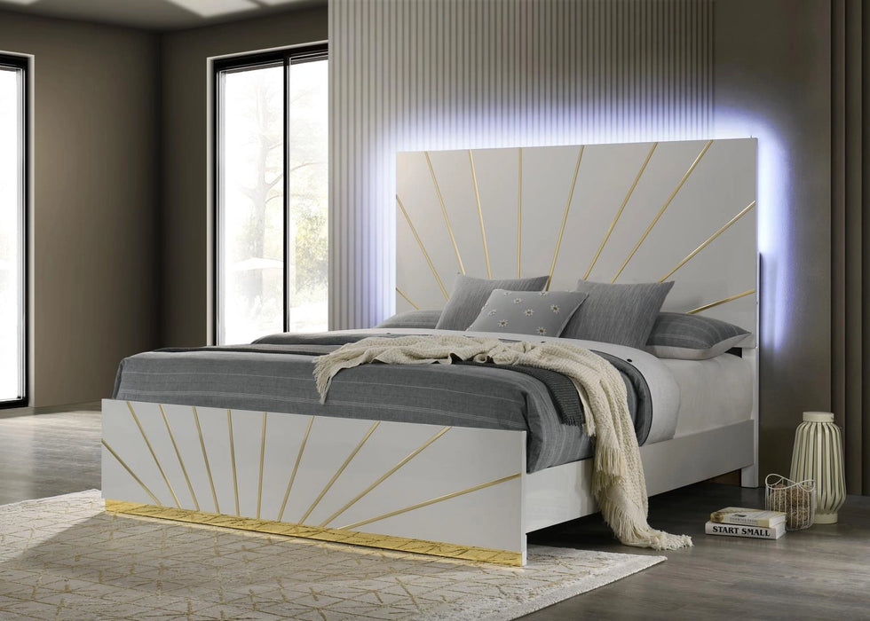 King Bed - Dresser - Mirror