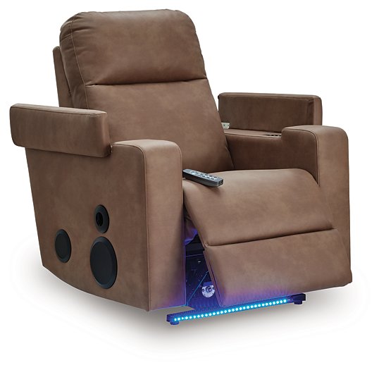 Lorrenton Power Glider Recliner with Audio System - Golden Home Furniture (Columbus, OH) - Multi Location