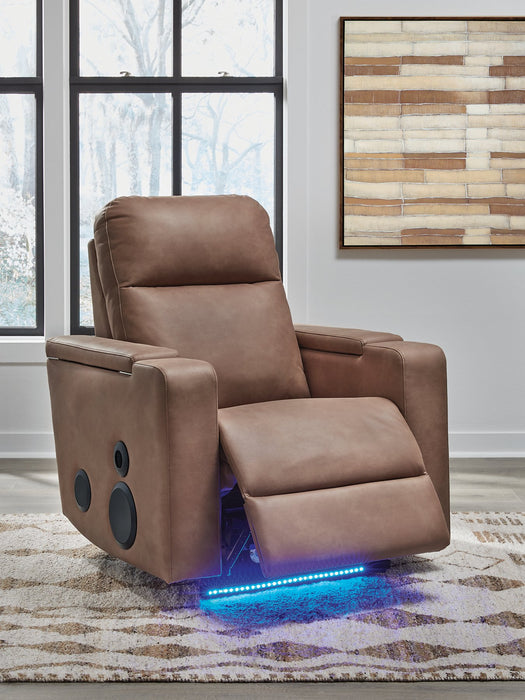 Lorrenton Power Glider Recliner with Audio System - Golden Home Furniture (Columbus, OH) - Multi Location