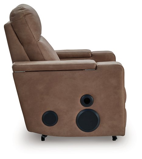 Lorrenton Power Glider Recliner with Audio System - Golden Home Furniture (Columbus, OH) - Multi Location