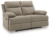 Side-Swipe Reclining Loveseat - Golden Home Furniture 