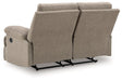 Side-Swipe Reclining Loveseat - Golden Home Furniture 