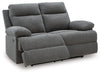 Side-Swipe Reclining Loveseat - Golden Home Furniture 
