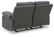 Side-Swipe Reclining Loveseat - Golden Home Furniture 