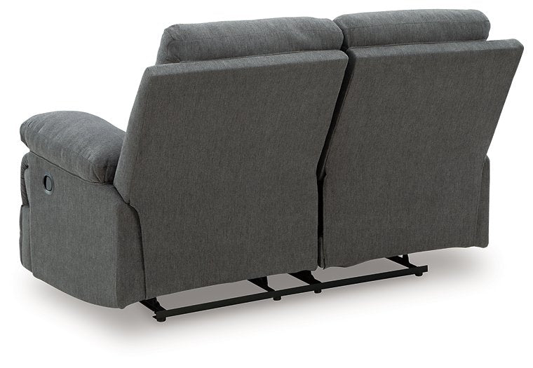 Side-Swipe Reclining Loveseat - Golden Home Furniture 