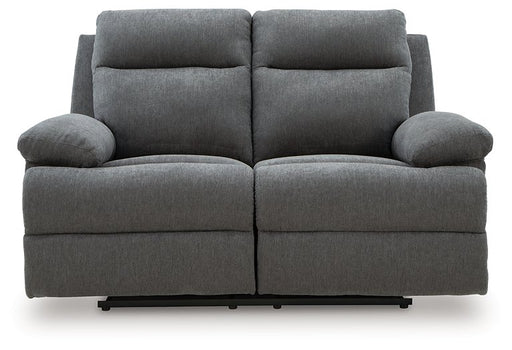 Side-Swipe Reclining Loveseat - Golden Home Furniture 
