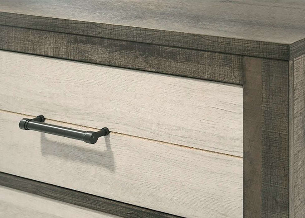 Crown Mark Furniture Rhett 4 Drawer Chest in Gray - Golden Home Furniture (Columbus, OH) - Multi Location