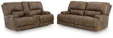Beckley Place Reclining Living Room Set - Golden Home Furniture 