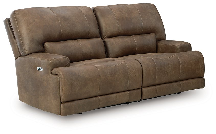 Beckley Place Power Reclining Sofa - Golden Home Furniture 