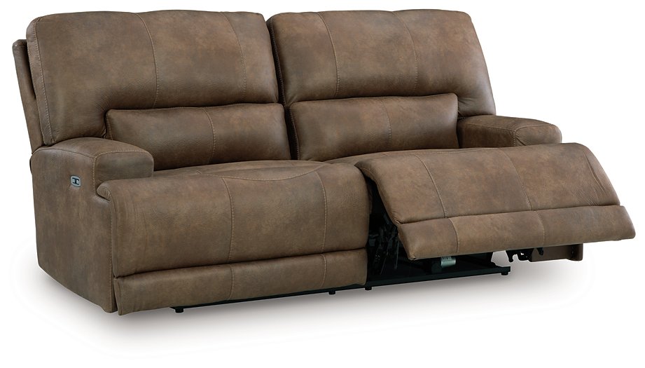 Beckley Place Power Reclining Sofa - Golden Home Furniture 