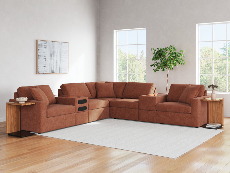 Modmax Balanced Sectional with Audio and Storage Consoles - Golden Home Furniture (Columbus, OH) - Multi Location