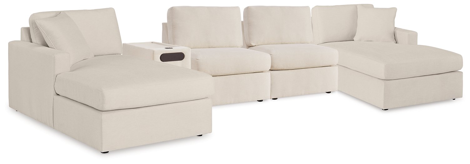 Modmax 5 Piece Sectional with Audio Console - Golden Home Furniture (Columbus, OH) - Multi Location