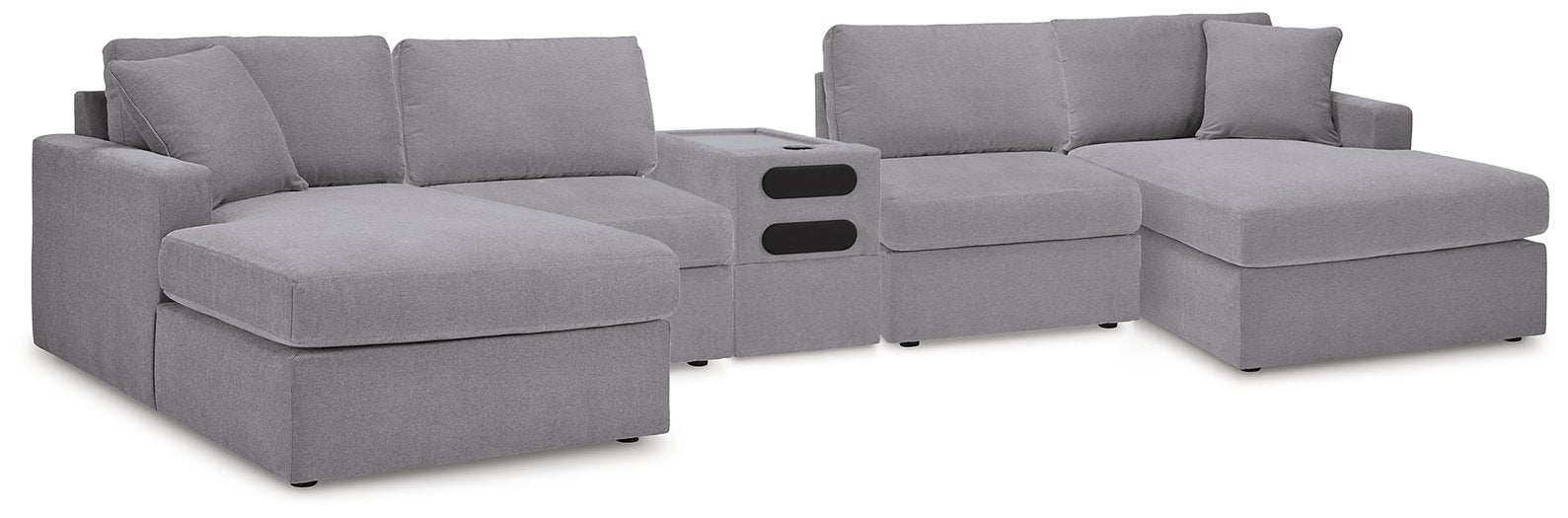 Modmax 5 Piece Sectional with Audio Console - Golden Home Furniture (Columbus, OH) - Multi Location