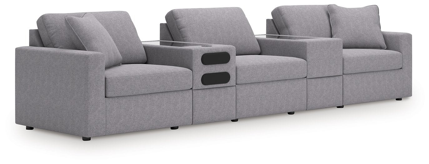 Modmax Sectional with Audio System - Golden Home Furniture (Columbus, OH) - Multi Location