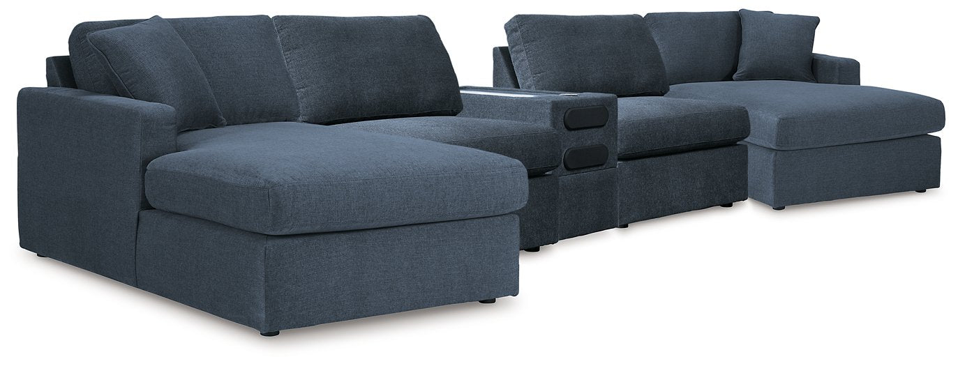 Modmax 5 Piece Sectional with Audio Console - Golden Home Furniture (Columbus, OH) - Multi Location