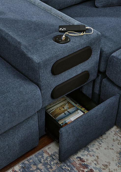 Modmax Sectional with Audio Console - Golden Home Furniture (Columbus, OH) - Multi Location