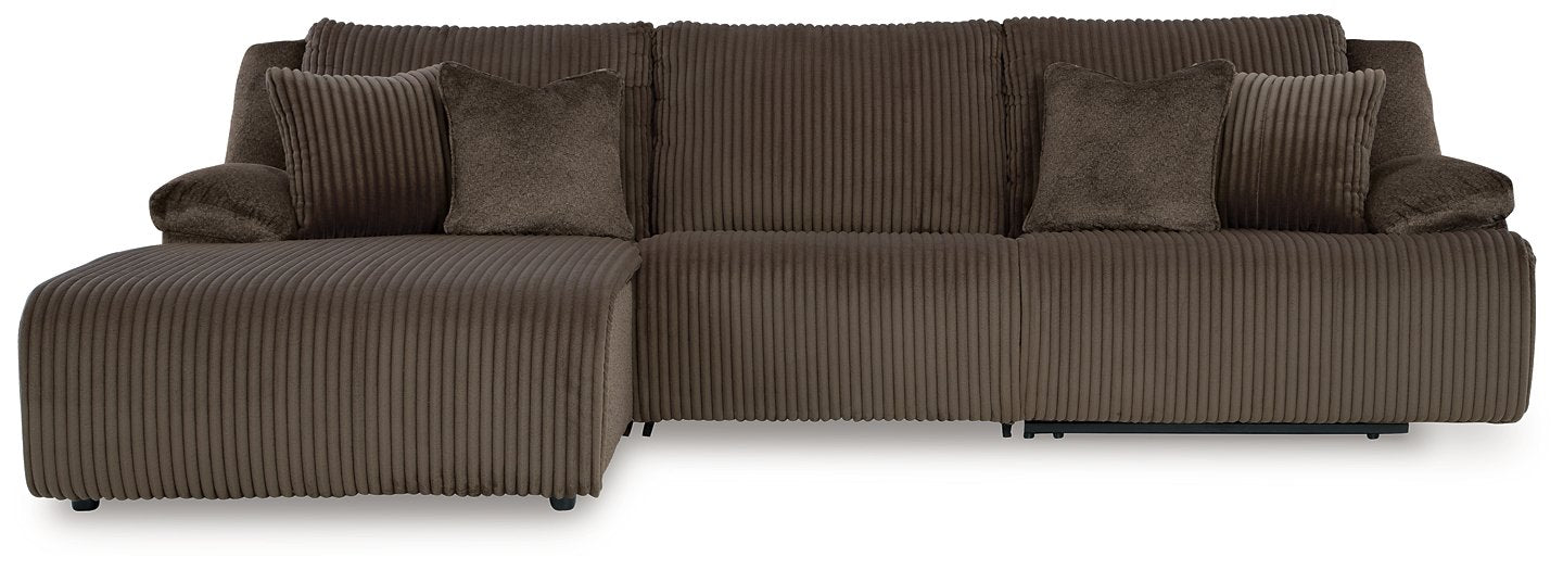 Top Tier Sectional Sofa Chaise - Golden Home Furniture 