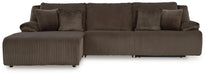 Top Tier Sectional Sofa Chaise - Golden Home Furniture 