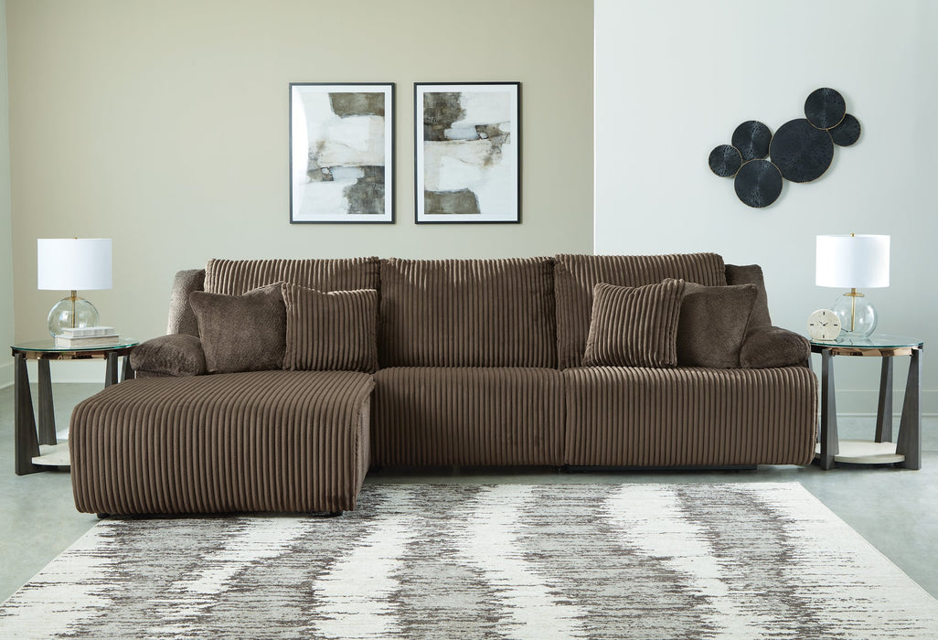 Top Tier Sectional Sofa Chaise - Golden Home Furniture 