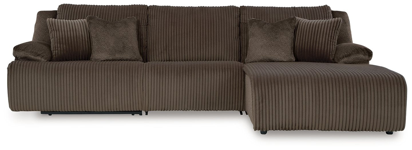 Top Tier Sectional Sofa Chaise - Golden Home Furniture 