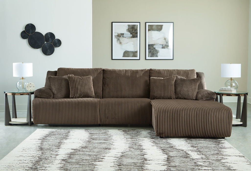 Top Tier Sectional Sofa Chaise - Golden Home Furniture 