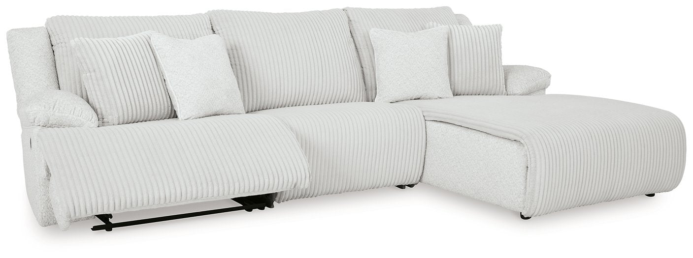 Top Tier Sectional Sofa Chaise - Golden Home Furniture 