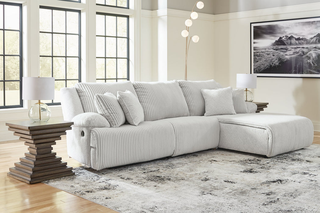 Top Tier Sectional Sofa Chaise - Golden Home Furniture 