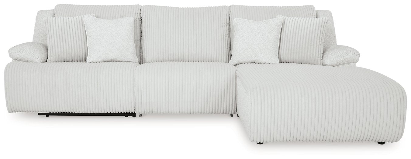 Top Tier Sectional Sofa Chaise - Golden Home Furniture 