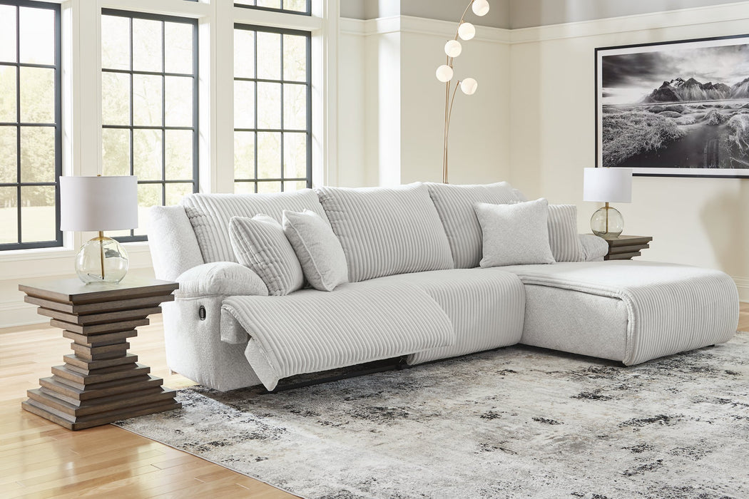 Top Tier Sectional Sofa Chaise - Golden Home Furniture 